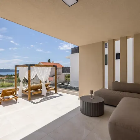 빌라 New Coco Maison With Heated Infinity Pool Kaštela